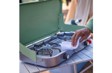 Image of Coleman Cascade 3-in-1 Propane Camping Stove, Moss, CM1011010003-5