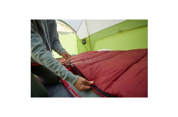 Image of Coleman Flatlands Sleeping Bag, 30 F, Mahogany, CM1010410016-20