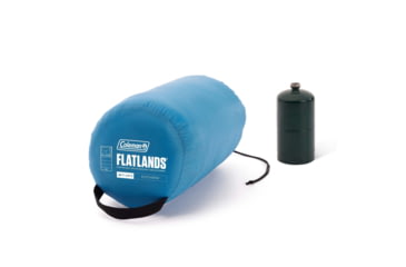 Image of Coleman Flatlands Sleeping Bag, 40F, Med Blue, CM1010410016-21