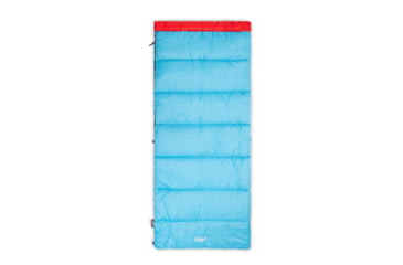 Image of Coleman Flatlands Sleeping Bag, 40F, Med Blue, CM1010410016-21