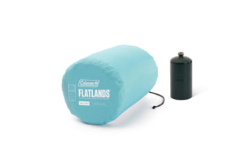 Image of Coleman Flatlands Sleeping Bag, 50F, Blue Hydra, CM1010410016-18