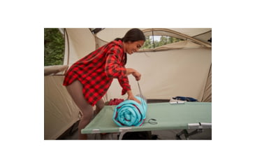Image of Coleman Flatlands Sleeping Bag, 50F, Blue Hydra, CM1010410016-18