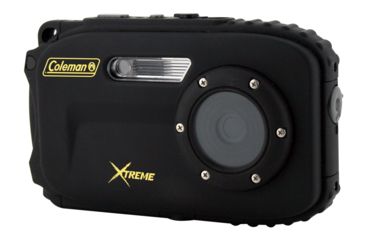 Image of Coleman Xtreme 16.0 MP Underwater Digital &amp; Video Camera, Waterproof to 33 ft, Black C5WP-BK