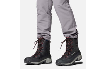 Image of Columbia Bugaboot III Boots - Mens, Black/Bright Red, 9 US, 1791221-012-9