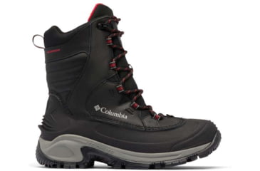Image of Columbia Bugaboot III Boots - Mens, Black/Bright Red, 9 US, 1791221-012-9