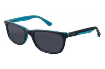 Image of Columbia CASS LAKE Single Vision Prescription Sunglasses CBCASSLK01 - Frame Color Black/Blue