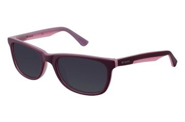Image of Columbia CASS LAKE Single Vision Prescription Sunglasses CBCASSLK04 - Frame Color Burgundy