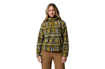Image of Columbia Helvetia II Printed Cropped Half Snap - Womens