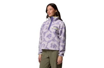 Image of Columbia Helvetia II Printed Cropped Half Snap - Womens