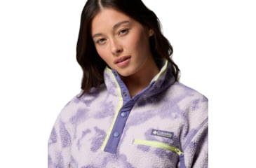 Image of Columbia Helvetia II Printed Cropped Half Snap - Womens
