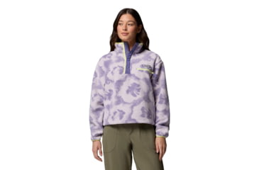 Image of Columbia Helvetia II Printed Cropped Half Snap - Womens