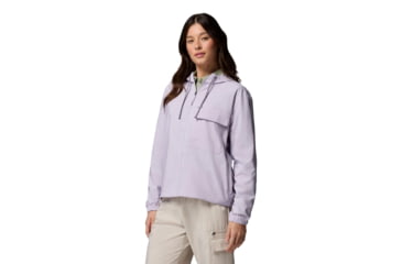 Image of Columbia Skien Valley Hooded Long Sleeve Shirt - Womens