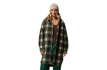 Image of Columbia Wildest Venture Long Fleece Coat - Womens