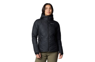 Image of Columbia Heavenly Hooded Jacket - Womens, Black, S, 1738151-012-S