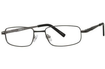 Image of Columbia Hinton Eyeglass Frames - Frame Black/Gunmetal, Size 50/17mm CBHINTON01