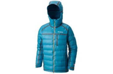 Image of Columbia OutDry Ex Diamond Down Insulated Jacket - Mens-Phoenix Blue-Medium