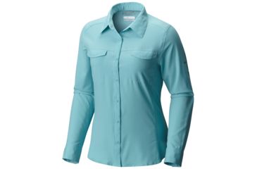 Image of Columbia Silver Ridge Lite Long Sleeve Shirt - Women's-Iceberg-Small