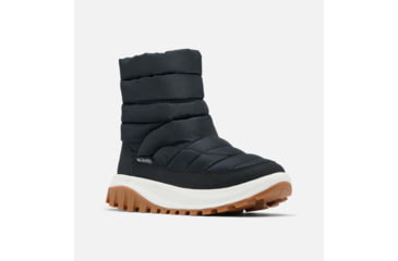 Image of Columbia Snowtrot Mid Boots - Womens, Black/Sea Salt, 7.5 US, 2075111-010-7.5