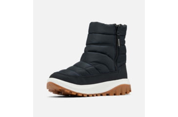 Image of Columbia Snowtrot Mid Boots - Womens, Black/Sea Salt, 7.5 US, 2075111-010-7.5
