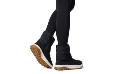 Image of Columbia Snowtrot Mid Boots - Womens, Black/Sea Salt, 7.5 US, 2075111-010-7.5