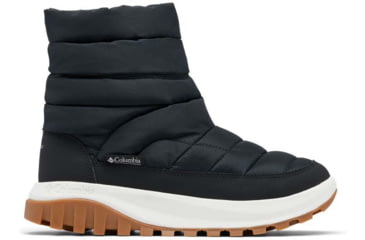 Image of Columbia Snowtrot Mid Boots - Womens, Black/Sea Salt, 7.5 US, 2075111-010-7.5