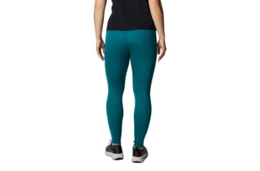 Image of Columbia Summit Valley Legging - Womens, River Blue/Black, L, 2118021-364-L-R