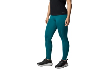 Image of Columbia Summit Valley Legging - Womens, River Blue/Black, L, 2118021-364-L-R