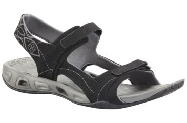 Image of Columbia Sunlight Vent II Sandal - Women's-Black/Charcoal-Medium-5