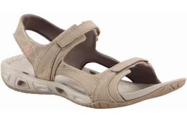 Image of Columbia Sunlight Vent II Sandal - Women's-Bluff/Sorbet-Medium-7