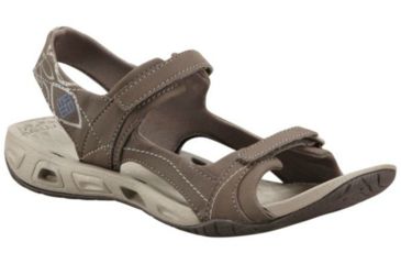 Image of Columbia Sunlight Vent II Sandal - Women's-Mud/Atmosphere-Medium-8 US