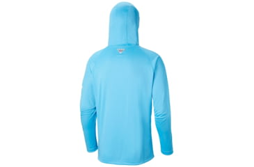 Image of Columbia Terminal Tackle Hoodie - Mens, Riptide, White Logo, 5XL, Long Inseam, 153617-463-5XT