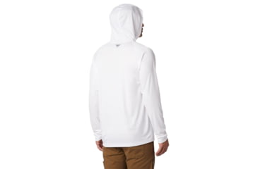 Image of Columbia Terminal Tackle Hoodie - Mens, White, Nightshade Logo, 5XL, Long Inseam, 153617-100-5XT