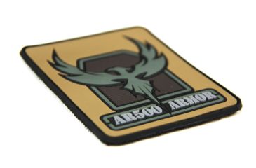 Image of Combat Swag Patch - Desert Vertical, Desert/Coyote ARPATCH/CY