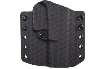 Image of Comp-Tac Basket Weave Warrior OWB Kydex Holster, Glock 19 Gen 5, Right Hand, Black, C847GL052R00N