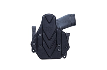 Image of Comp-Tac C916SS263RBSN Sport-TAC Appendix Carry Black Kydex/Leather IWB Sig P365