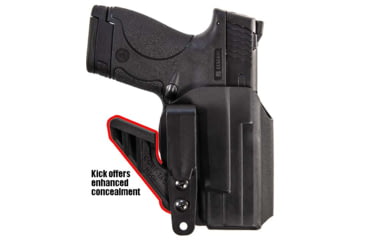 Image of Comp-Tac eV2 Appendix IWB Holster Kydex, Glock - 17 Gen 5, Right Hand, Black, C756GL044RBKN