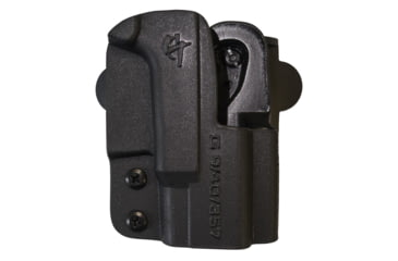 Image of Comp-Tac International Kydex OWB Holster, Springfield XDM-E 4.5in 9mm, Right Hand, Black, C241SF405RBKN