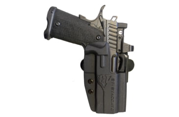 Image of Comp-Tac International Kydex OWB Holster, Springfield XDM-E 4.5in 9mm, Right Hand, Black, C241SF405RBKN