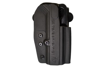 Image of Comp-Tac International Kydex OWB Holster, Springfield XDM-E 4.5in 9mm, Right Hand, Black, C241SF405RBKN