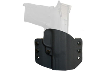 Image of Comp-Tac OWB Concealed Kydex Warrior Holster,SW MP Shield 9mm .40 TLR-6,Right Hand, Black, 739189126712