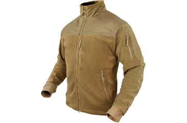 Image of Condor Outdoor Alpha Fleece Jacket, Coyote Brown, Large, 601-498-L
