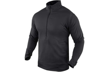 Image of Condor Outdoor - Base II Zip Pullover Black, XL 603-002-XL