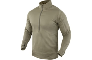 Image of Condor Outdoor Base II Zip Pullover, Tan, Extra Large, 603-499-XL