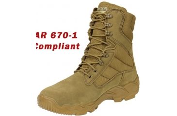 Image of Condor Outdoor Gordon Combat Boot, Coyote Brown, 7, 238002CB-07.0