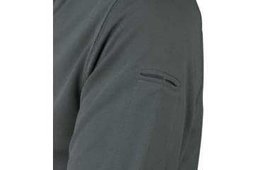Image of Condor Outdoor Performance Long Sleeve Polo, Graphite, S, 101120-018-S