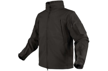 Image of Condor Outdoor Summit Softshell Jacket, Black, Extra Small, 602-002-XS