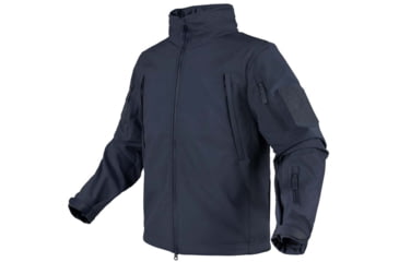 Image of Condor Outdoor Summit Softshell Jacket, Navy Blue, Extra Small, 602-006-XS