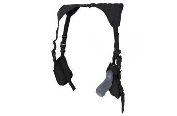 Image of Condor Outdoor Vertical Shoulder Holster, Black, ASH-002