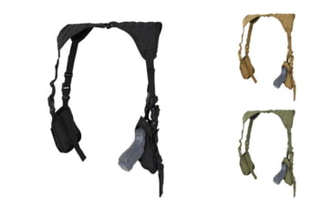 Image of Condor Vertical Shoulder Holster, Black, Coyote Brown, Olive Drab