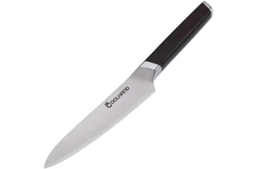 Image of Cool Hand Ebony Utility Knife, 9.5in Overall, 5in, Satin Finish 1.4116 Stainless Blade, Ebony Wood Handle, 7195C2E